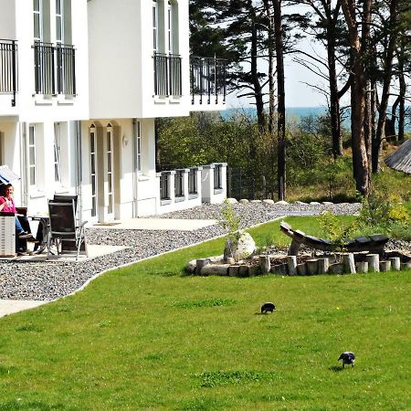 3 Zimmer Ferienwohnung Haus Meeresblick Mit Meerblick A005 Mit Suedterrasse Und Strandkorb Baabe Exterior foto