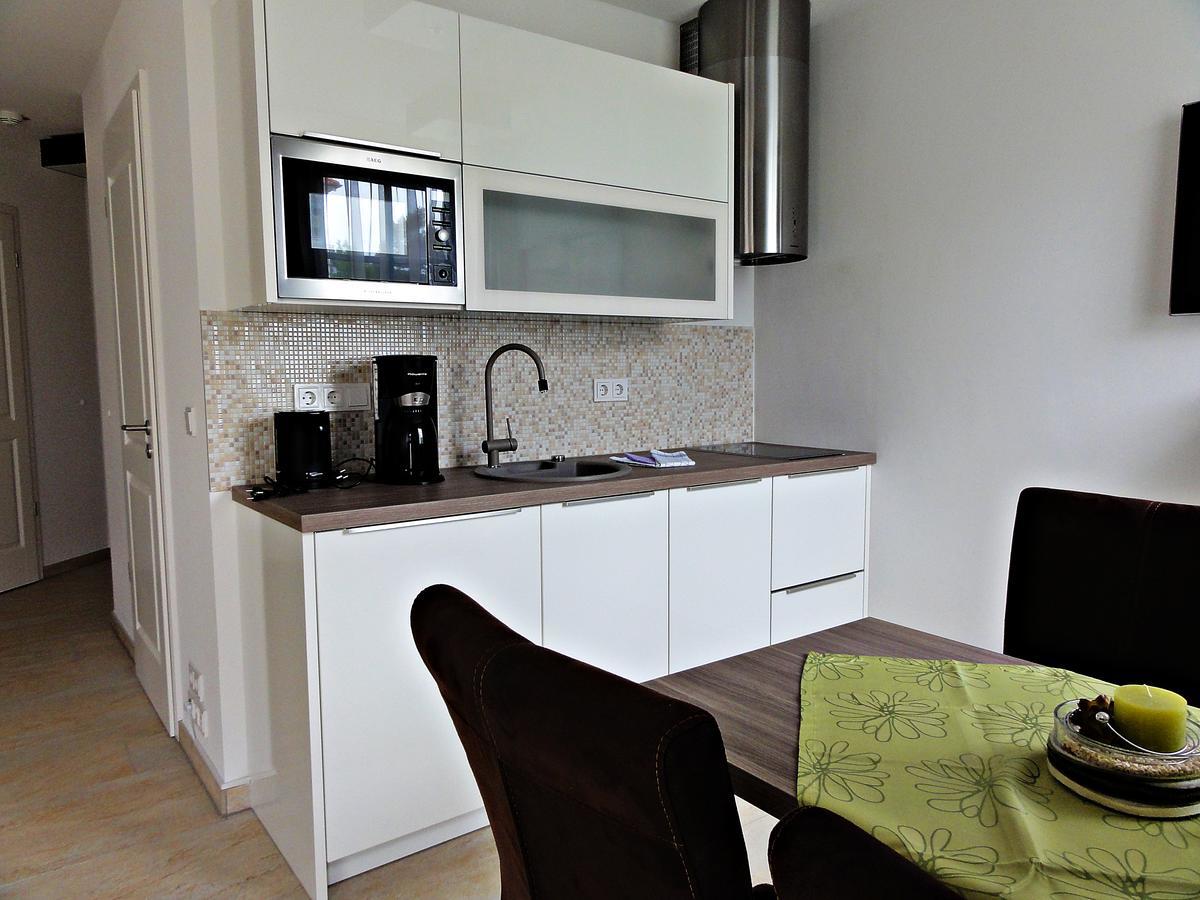 3 Zimmer Ferienwohnung Haus Meeresblick Mit Meerblick A005 Mit Suedterrasse Und Strandkorb Baabe Exterior foto