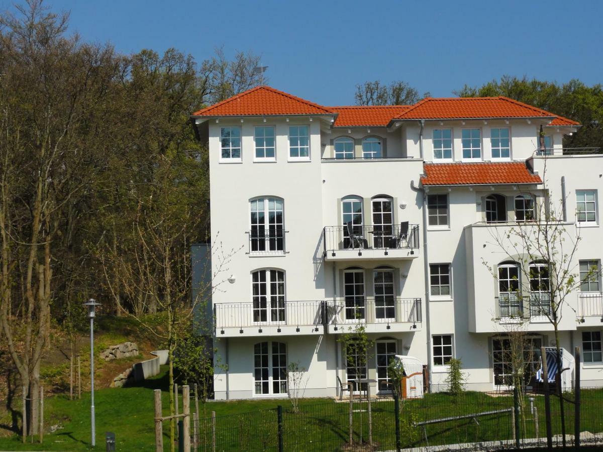 3 Zimmer Ferienwohnung Haus Meeresblick Mit Meerblick A005 Mit Suedterrasse Und Strandkorb Baabe Exterior foto